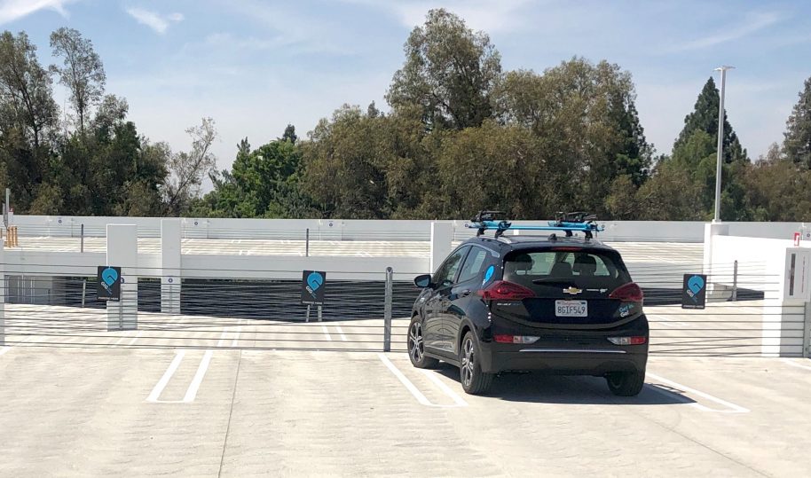 Park on the top floor of the Sac State Parking lot, in designated spots only.